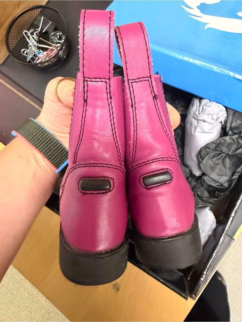 Toddlers sz 10/11 Pink paddock riding boots